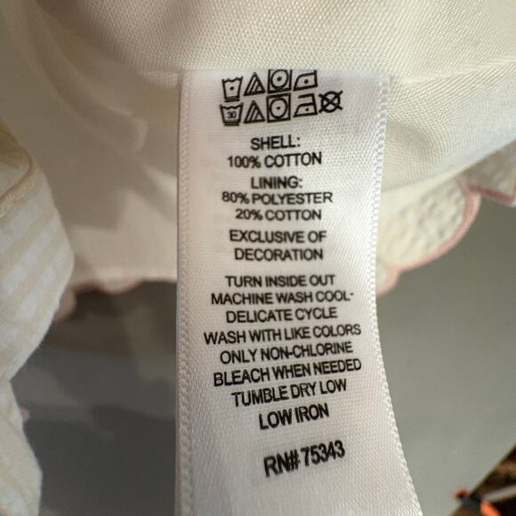 Happily Grey Kids Baby Girls Embroidered Top Cream‎ & Pink Size 5T/110cm - Picture 4 of 8